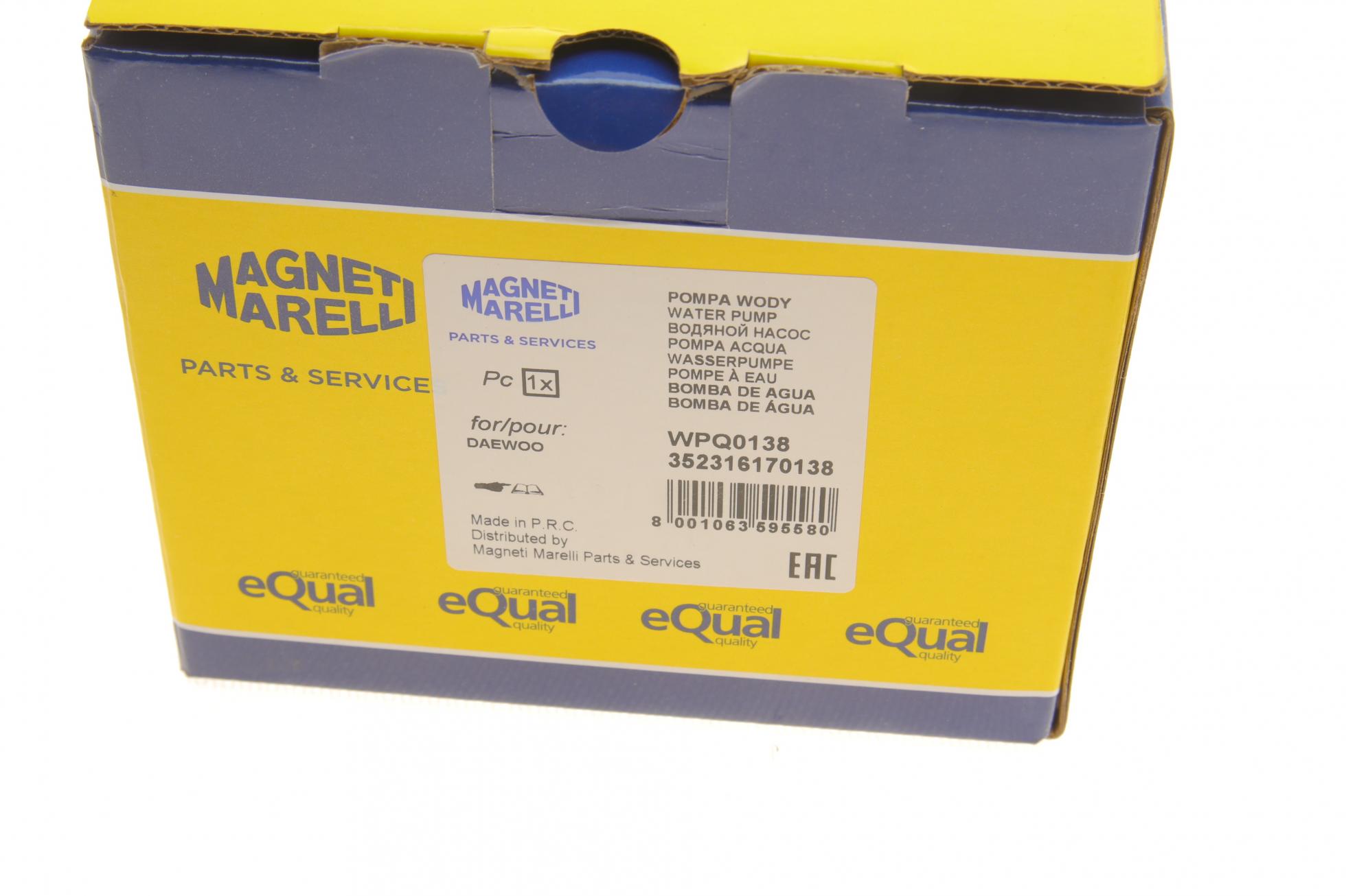 352316170138 MAGNETI MARELLI